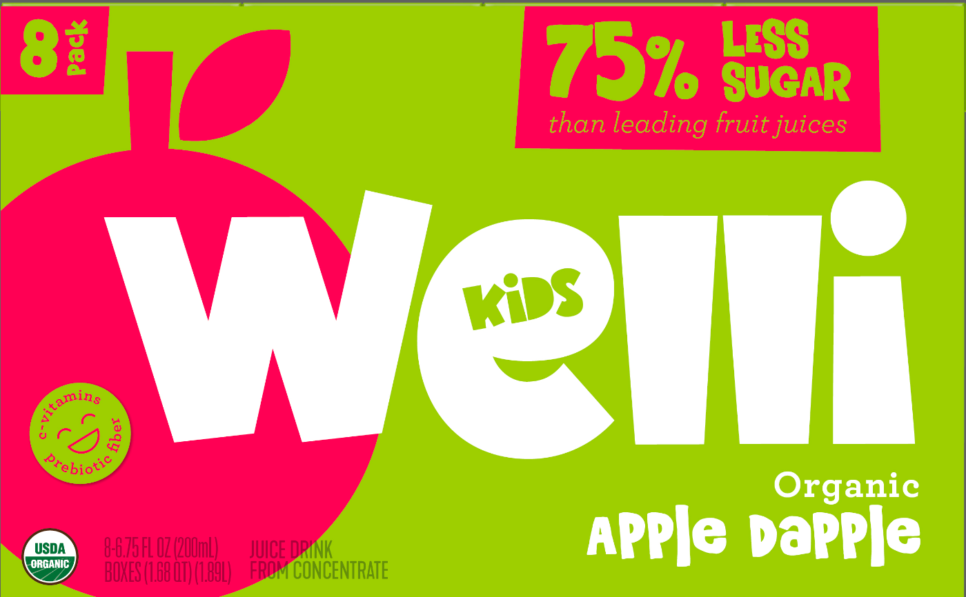 Welli Kids Organic Apple Dapple